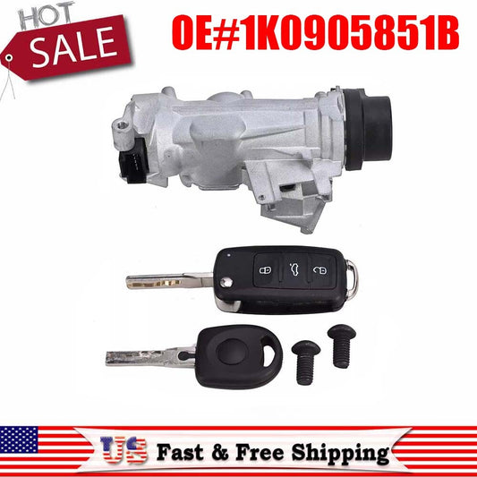 1K0905851B Upgraded Ignition Switch Lock Remote Control Key for VW for JETTA for GOLF Q