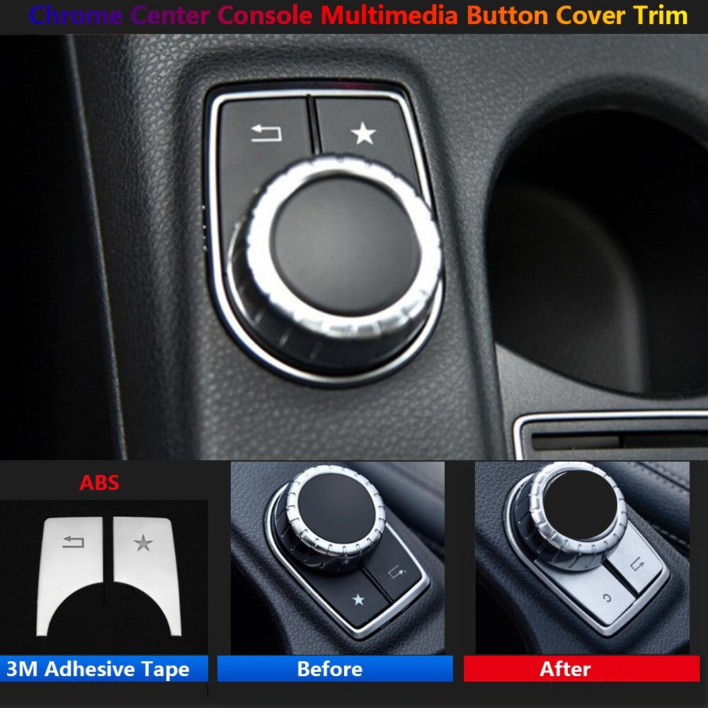 for Mercedes-Benz A B CLA GLA W176 W246 C117 X156 Multimedia Switch Cover Trims