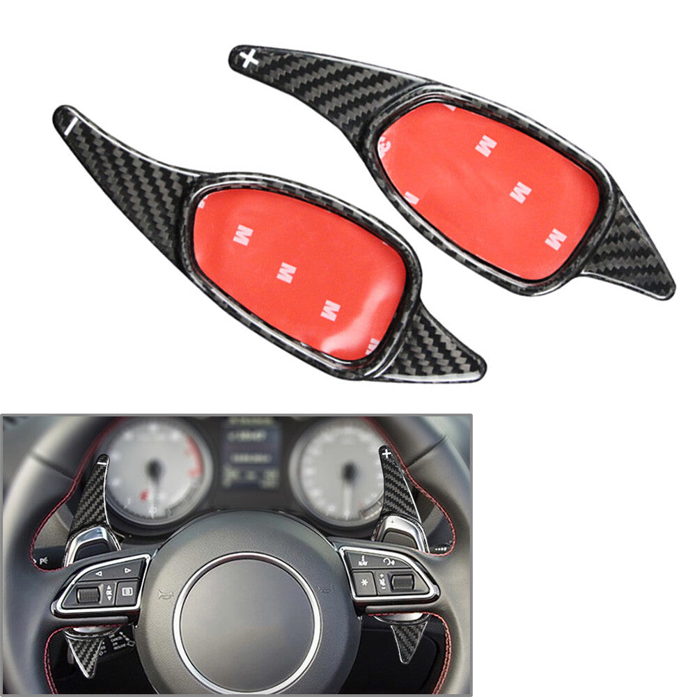 Lenkradschaltwippe f¨¹r for Audi A5 S3 S4 S5 SQ5 RS3 RS4 TT R8 Kohlefaser