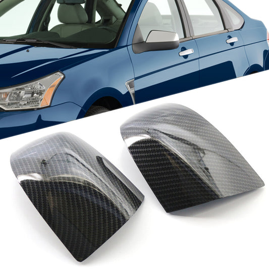 for Ford Focus MK2 2004-2008 1 Pair Wing Mirror Cap Cover Without Indicator