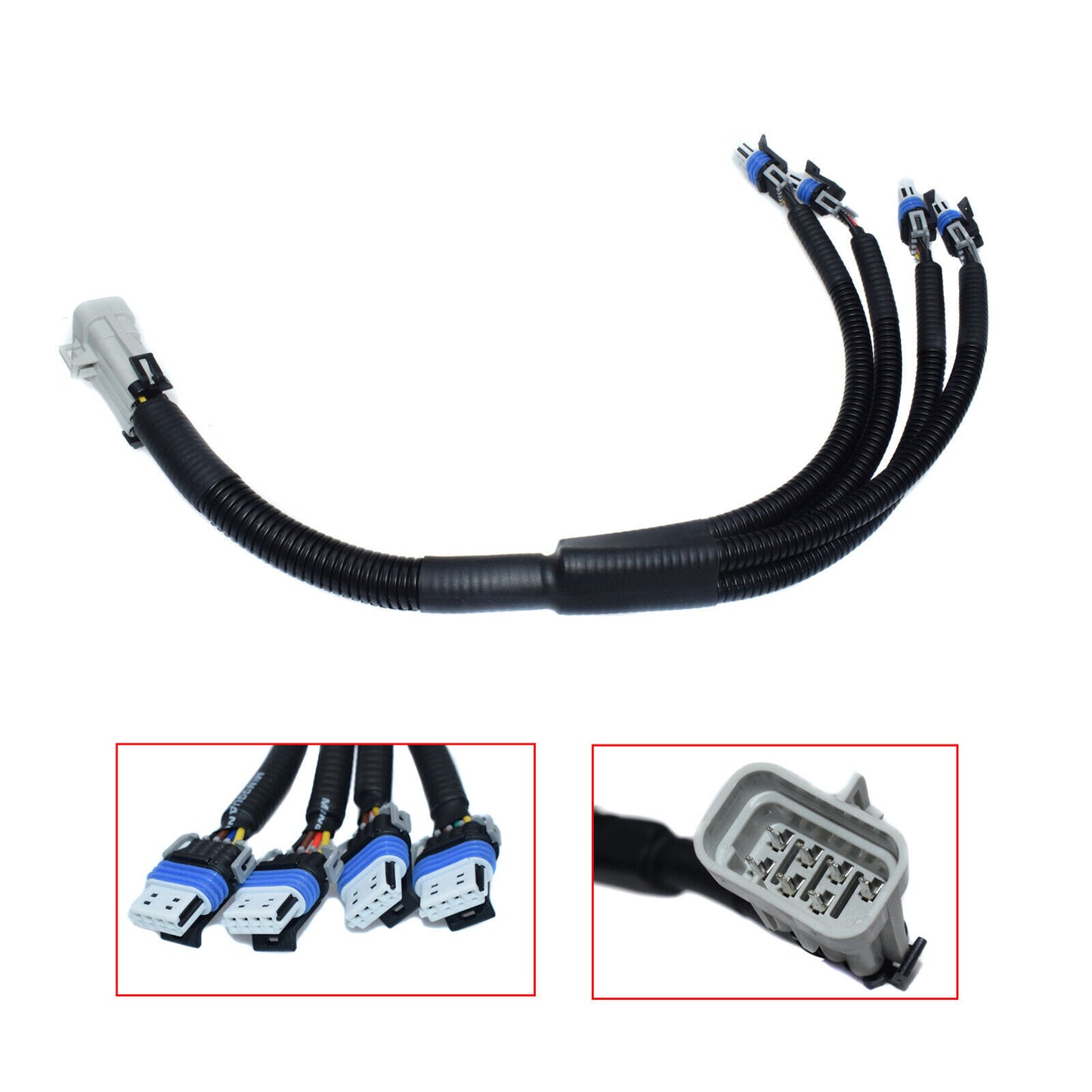 For GM for Chevy LQ9 LQ4 LS2 LS7 LSX Relocation Ignition Coil Harness Wire Connector