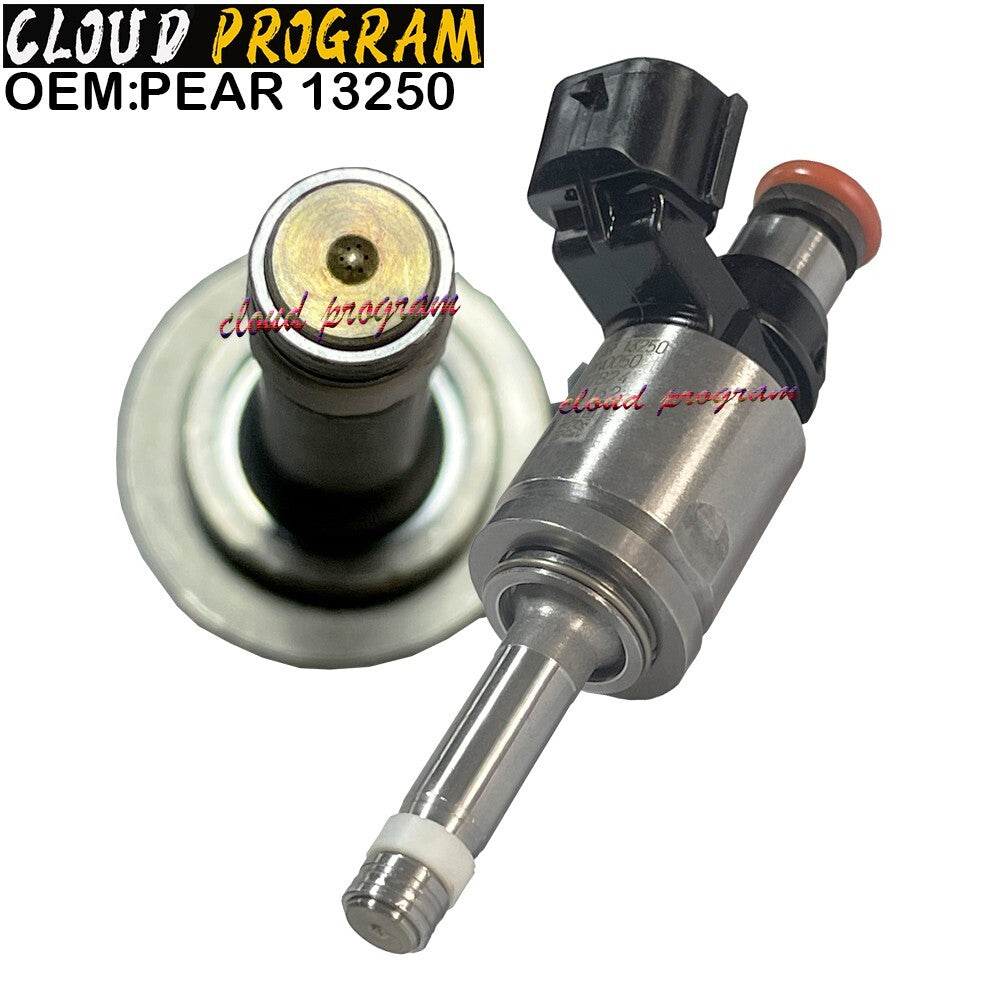 4PCS Fuel Injector PEAR-13-250 For 2016-2018 for Mazda 3 2.0L L4 PEAR 13250 v