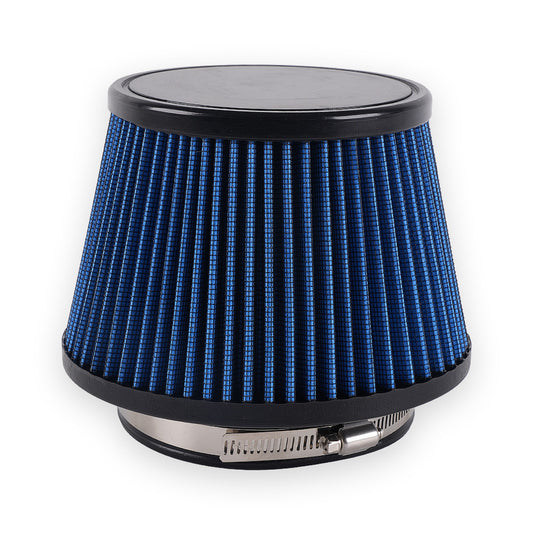 Air Intake Filter 4.5 Inlet Truck Air Filter Dry High Flow Clamp-On Round Cone Q