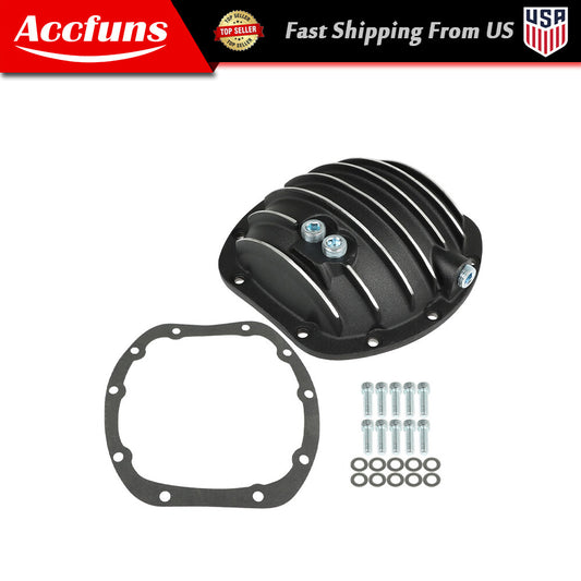 Suitable for Jeep Dana 30 25 27 10 bolt rear differential cover with washer and drain plug - n