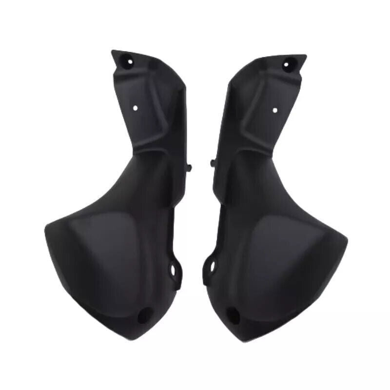 Black front air intake vent fairing for Honda CBR600F4i 2001-2006