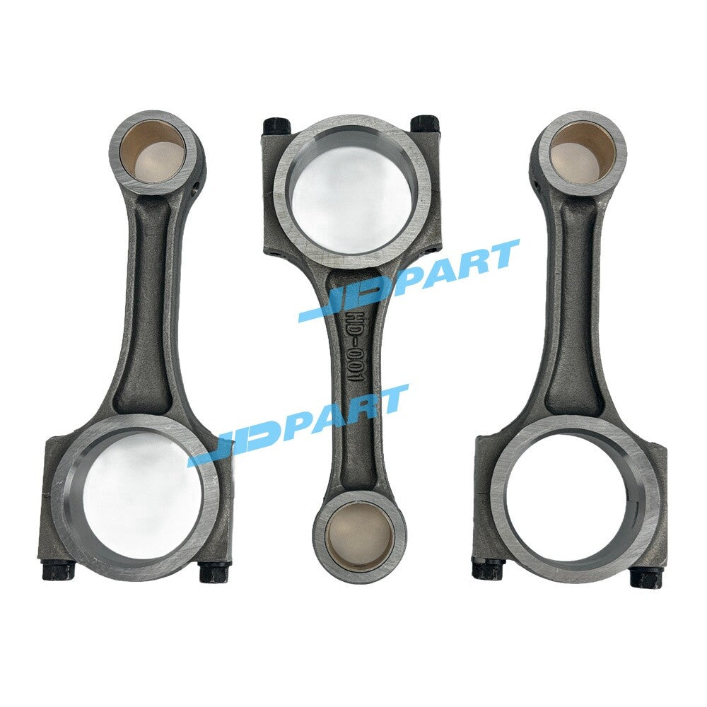 3-Piece Pack of 3TNV80 Connecting Rods for Excavators -