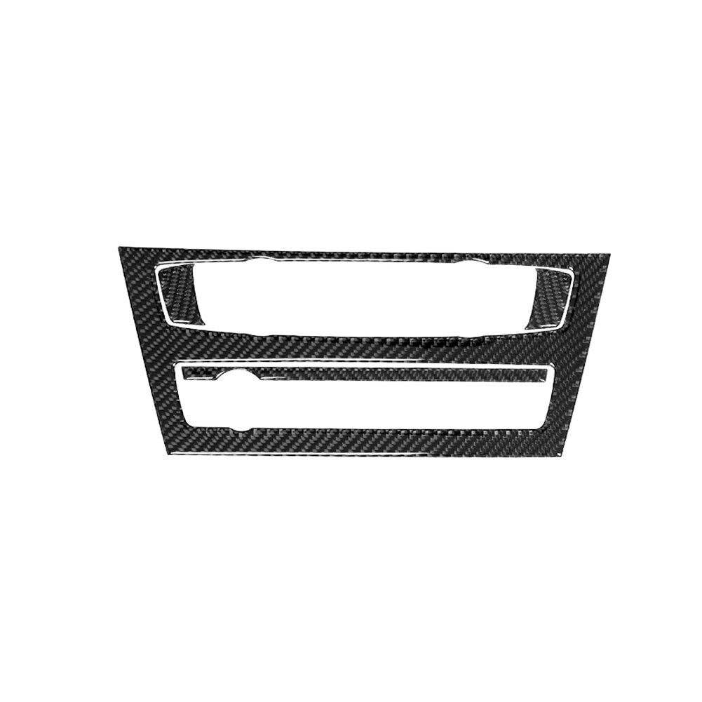 Carbon Fiber Gear Shift Transmission Suround Cover Trim For 2014-2017 for Fiat 500L v