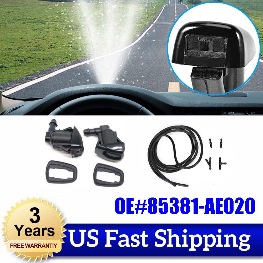 2 new Windshield Wiper Spray Nozzles for Toyota for Sienna for Corolla Tundra
