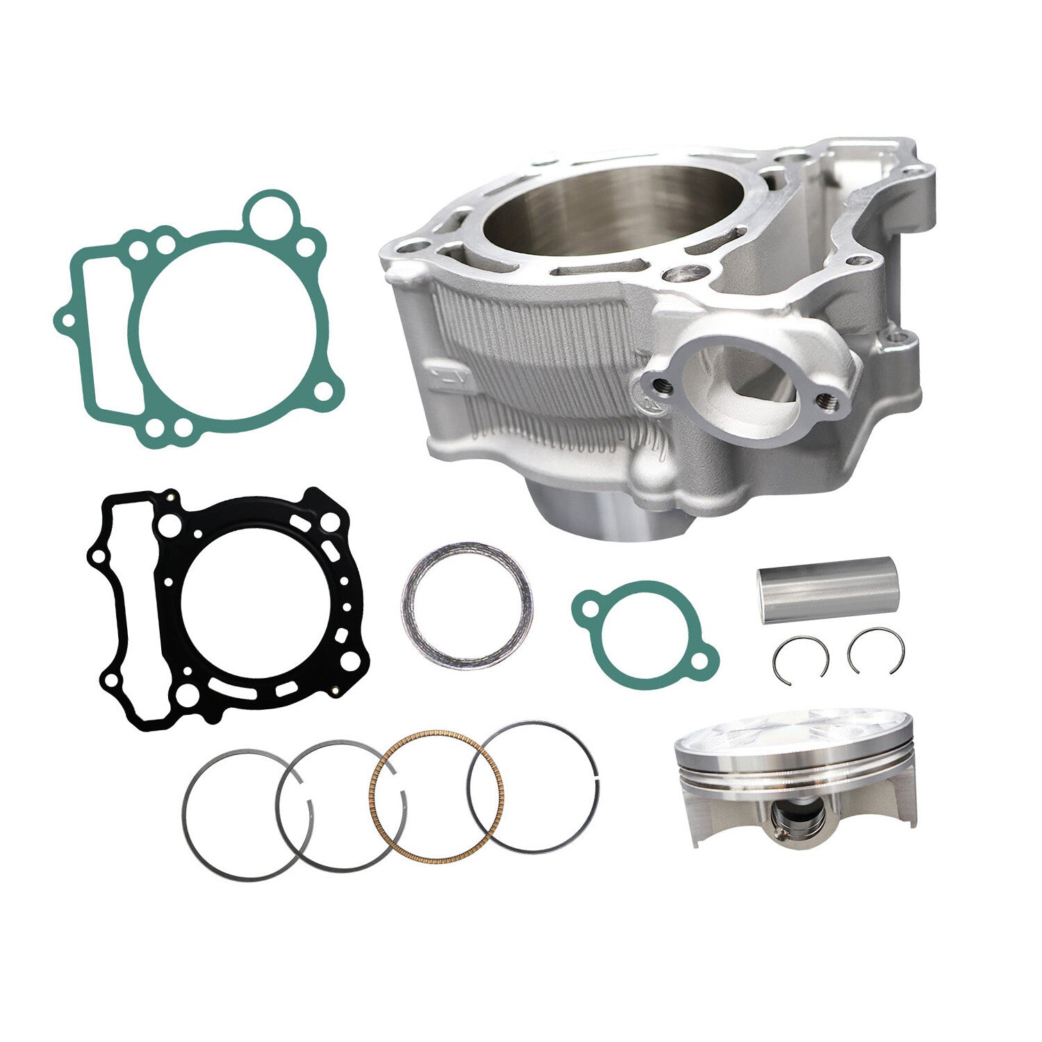 Top End Gasket Rebuild Kit Cylinder Piston Ring For 2001-13 for Yamaha WR250F YZ250F 158