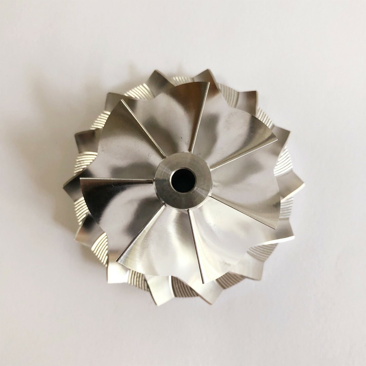 GTB2260V 44.52/60.01mm 784369-0002 7+7blades Performance billet compressor wheel