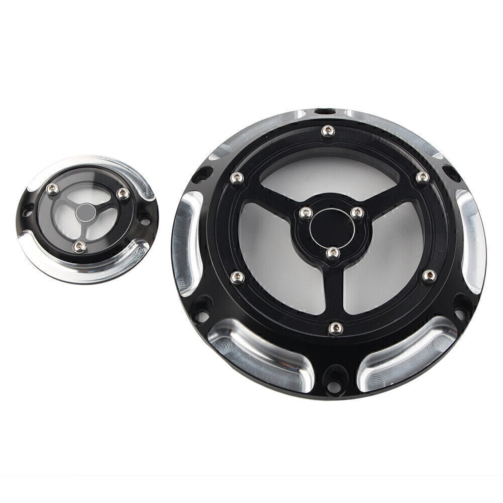 6 Holes Derby Cover Timing Timer Covers Fit for Harley Sportster 883 1200 XL XR Q