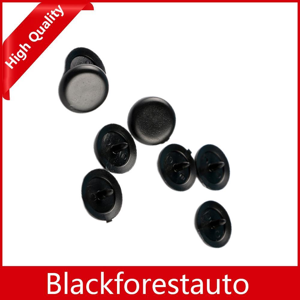 10Pcs Black for Seat Belt Stop Button Stopper Universal Replacement 443857847B4PK Q