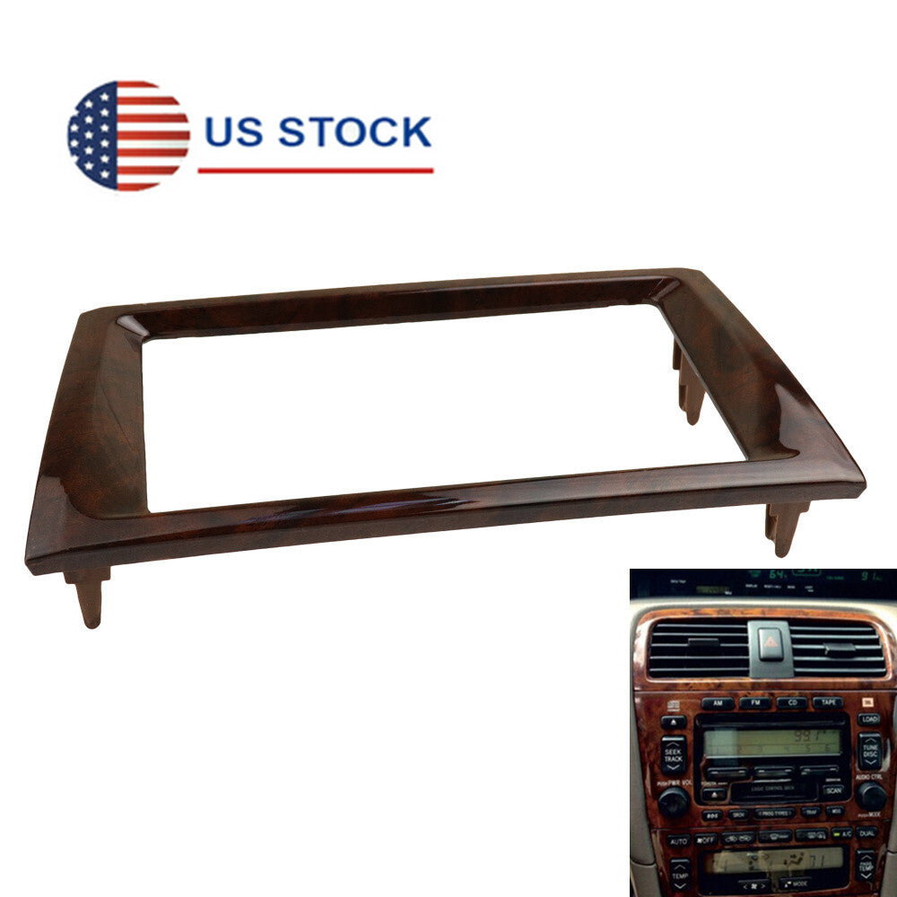 New 2 Din Car Stereo Radio Fascia Panel Frame Trim for Toyota for Avalon 2000-2004 Q