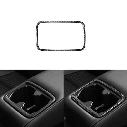 Carbon Fiber Interior Ashtray Panel Cover Trim for VW for Golf 7 GTI MK7 2013-2017 v