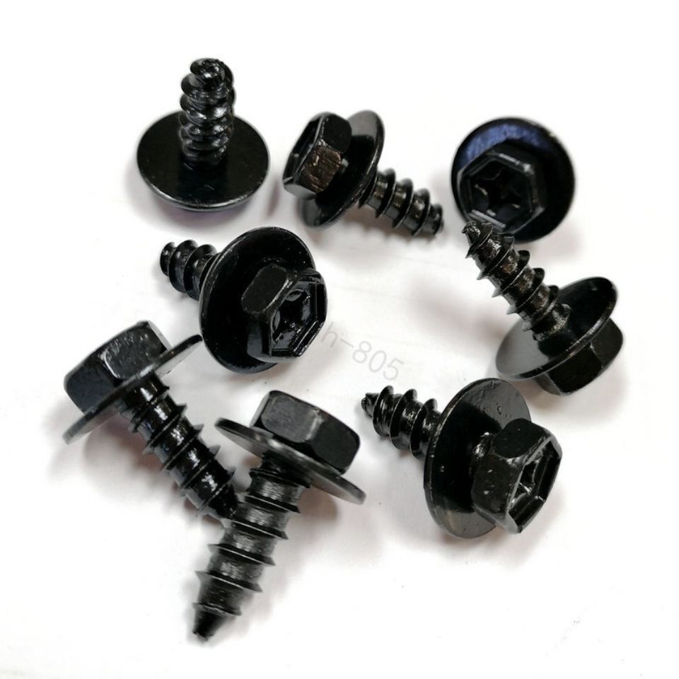 10 Pcs Car Bumper Cover Splash Shield Mud Guard Screw Bolt for Toyota for Lexus Q