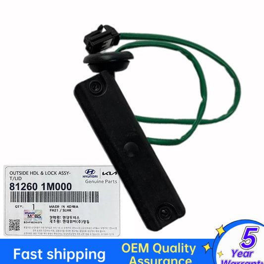 812601M000 Assy handle tailgate/trunk lock button for Kia Forte 11-13