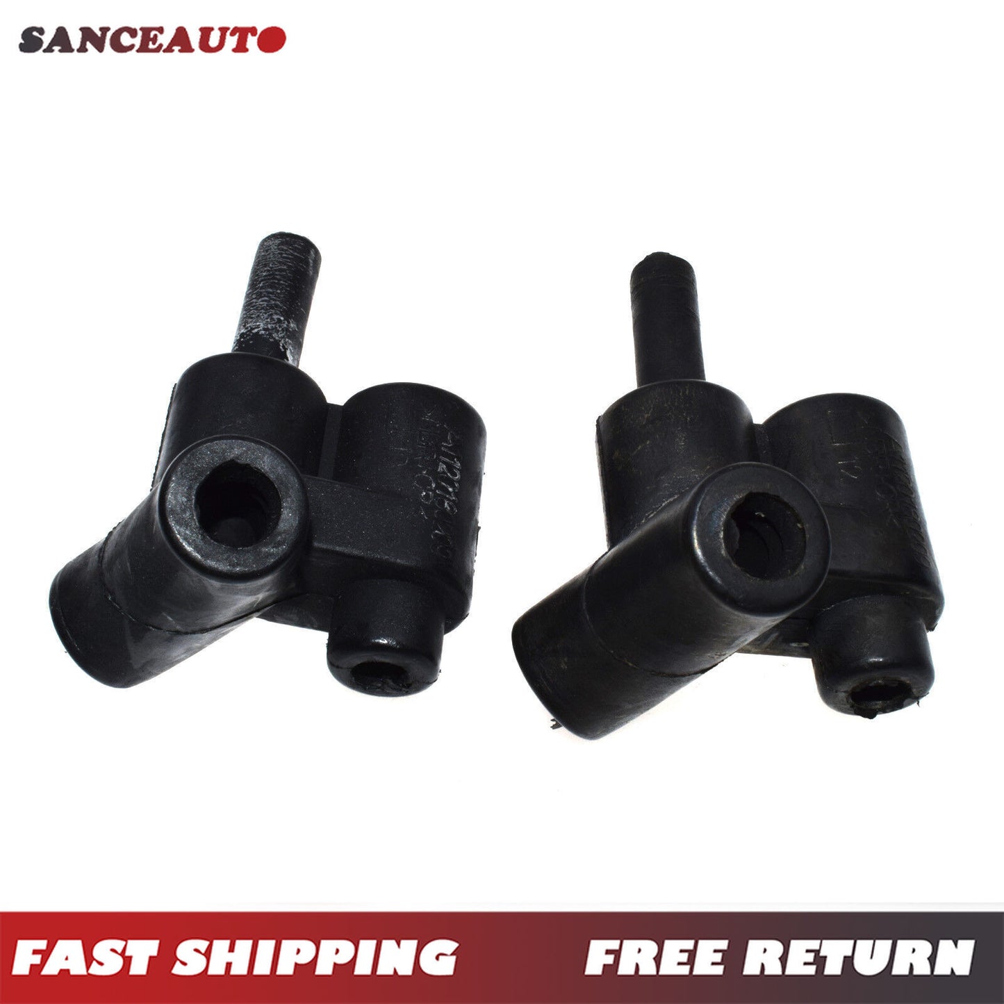 Two crankcase ventilation inlet breather connectors suitable for 1120180209- n