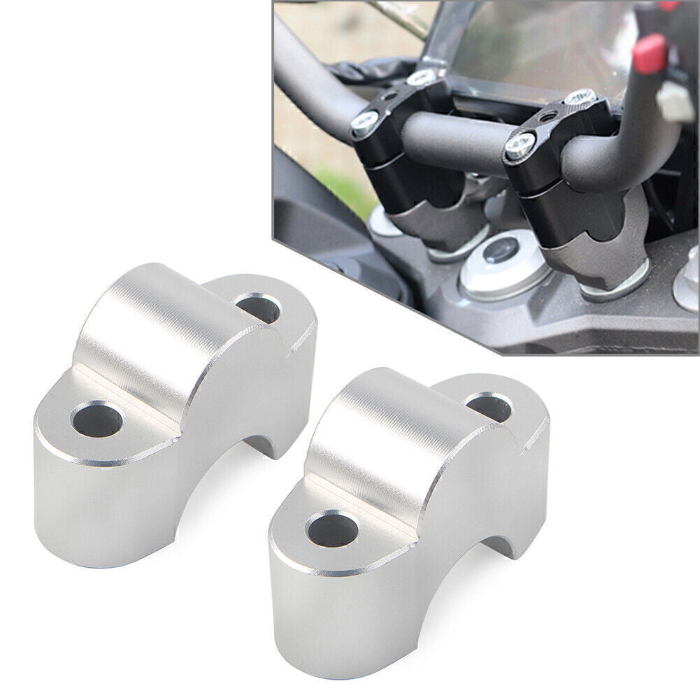 for Kawasaki Z900RS Z900 RS 2018-2020 19 Silver Riser Adapter Risers Handle Bar Q