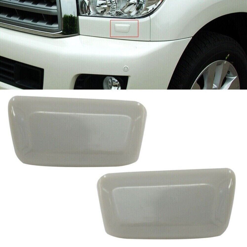 Headlight Washer Nozzle Cover Cap Left & Right Fit For Sequoia 2008-2020 n