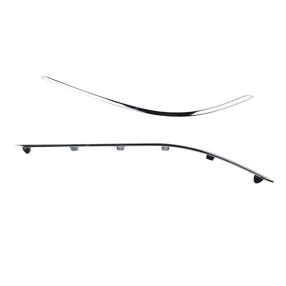 2x Fit For 2012-2015 for Mercedes-Benz C350 Front RightLeft Bumper Trim Molding