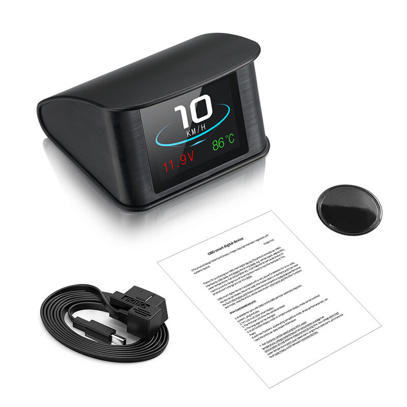 for Smart OBD HUD Meter Digital Speedometer Display Head-Up Meter Durable v