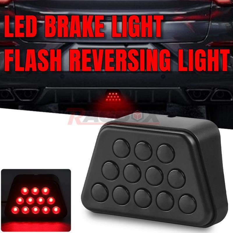 Universal F1 Style 12 LED 3rd Third Rear Tail Brake Stop Strobe Light Fog Lamp