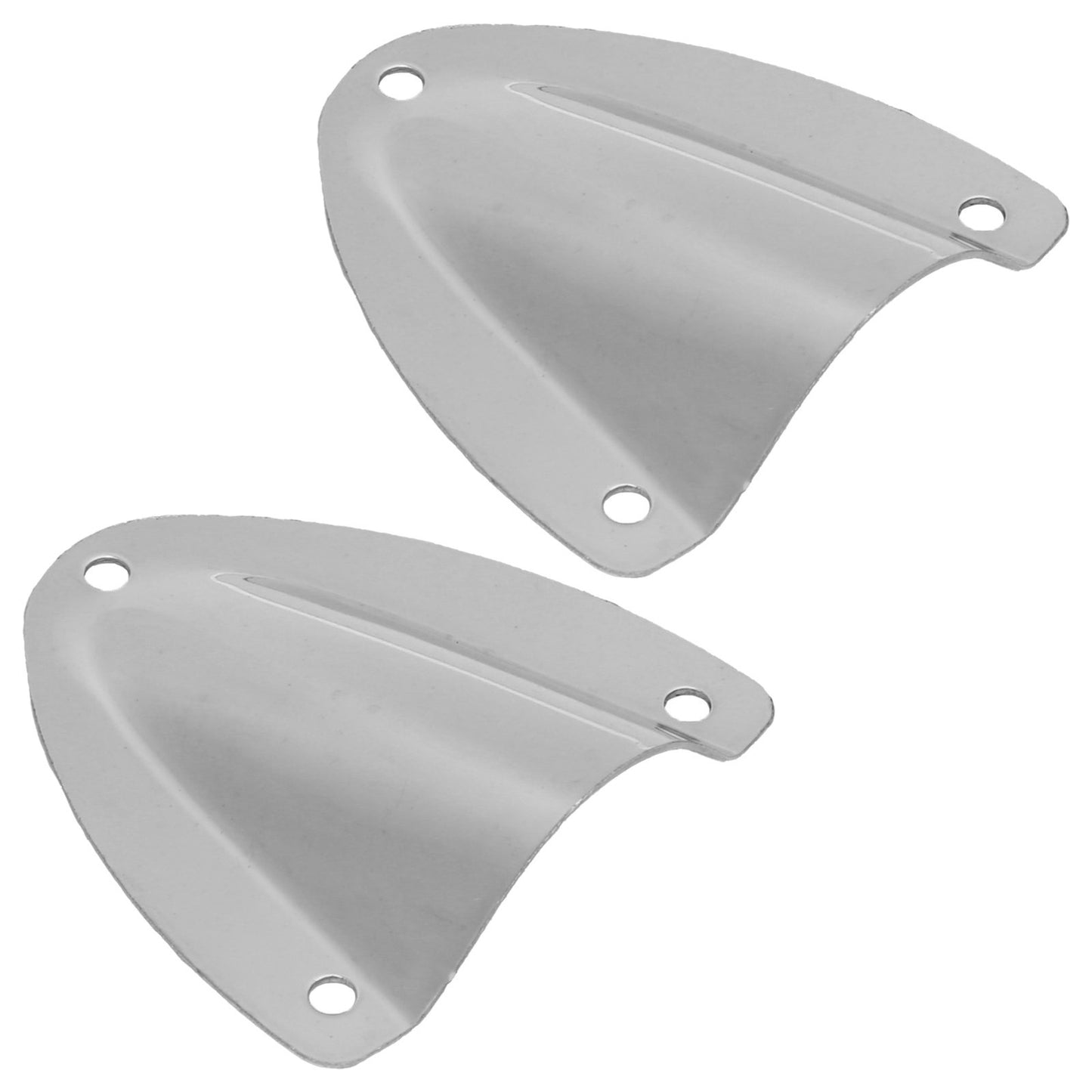 CFTGIW 2pcs 57 X 55mm/2.24 X 2.16in Clam Shell Vent Wire Pass Through Cover Q