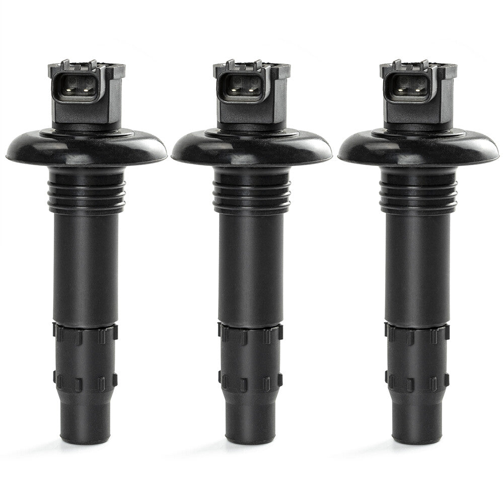 3PCS FOR SEADOO 4 IGNITION COILS GTX RXP RXT GTI GTS WAKE GTR 4-STROKE JET SKI