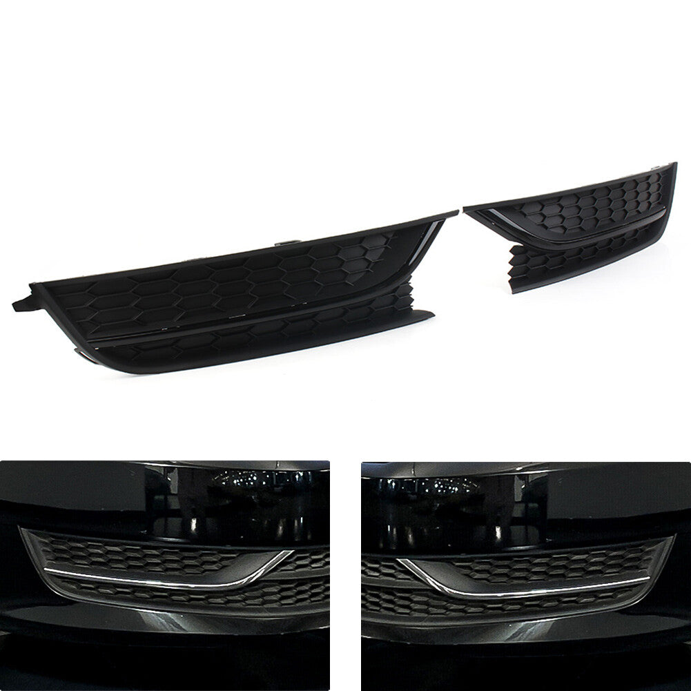 1 Pair Front Bumper Fog Light Cover for VW for Passat 2012-15 561853665E 561853666C