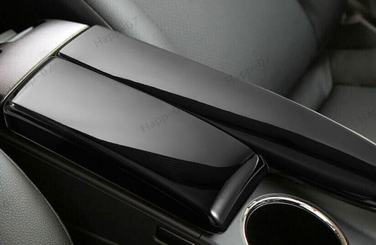 2009-14 for Benz GLK Bright Black Middle Console Armrest Box Panel Cover Trim B n