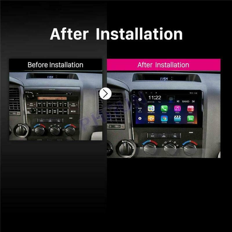 For Sequoia Tundra 10.1-inch Android 8.1 car radio head unit with GPS and camera - n