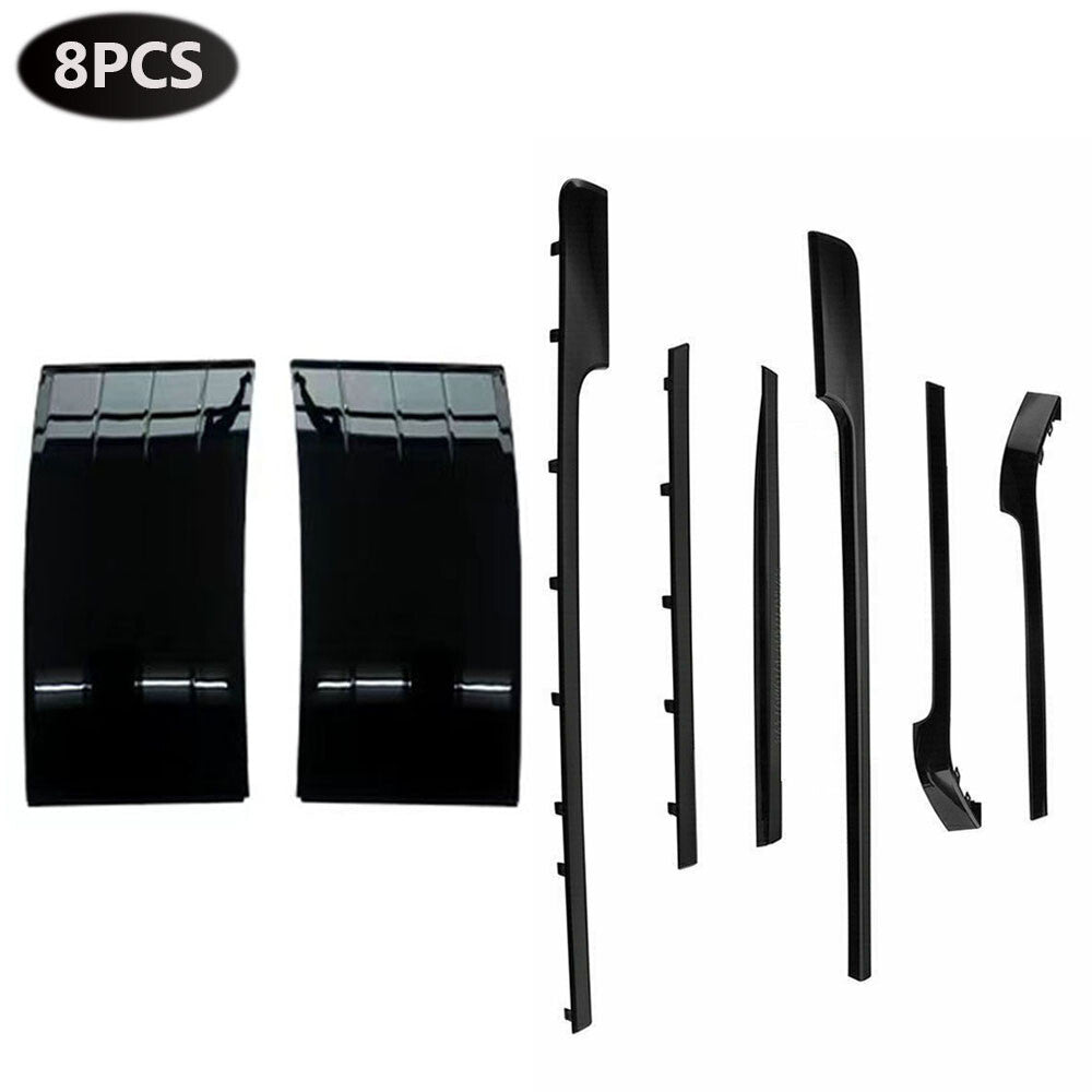 Door Side Body Vents Molding Trim Strip Kits Fit for Range Rover 2013-2022 Black