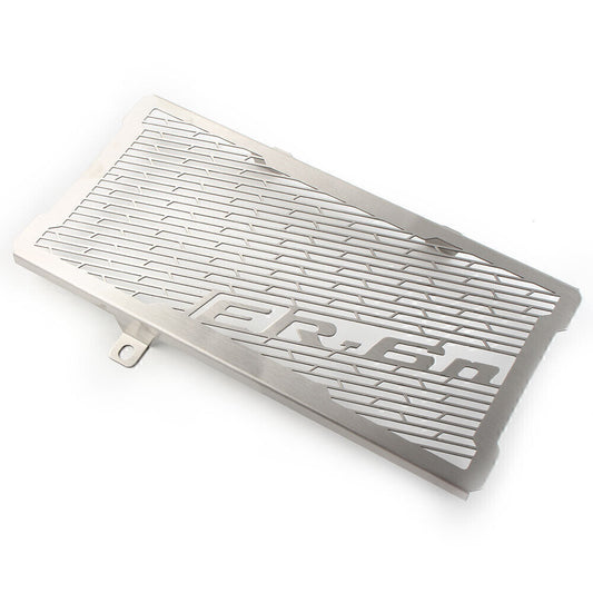 Radiator Guard Grille Grill Cover Protector Fit for Kawasaki ER-6N 2012-2016 Silver Q