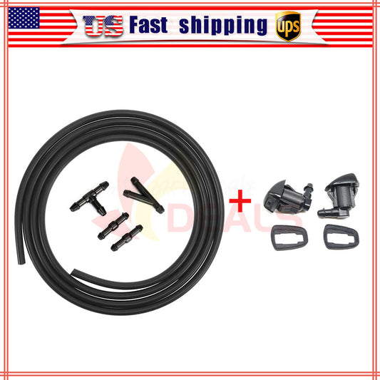9Pcs 85381-AE020 Windshield Nozzle Wiper Spray Fluid Squirter kit for Toyota Q