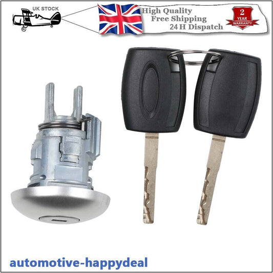 Front Door Lock + 2 Keys Fits for Ford Transit MK8/Tourneo/Custom 1781417