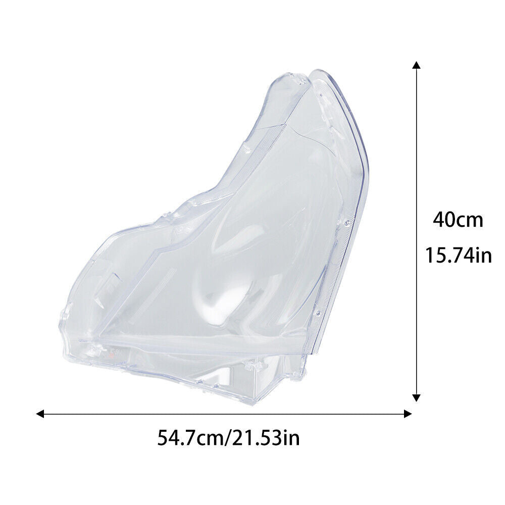 2¡ÁF¨¹r for Infiniti G-Serie G37 G35 G25 10-13 Scheinwerferglas Scheinwerfer Abdeckung