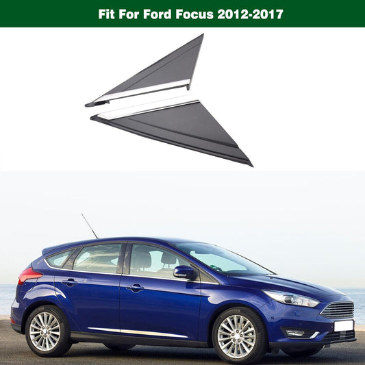 One pair of fender corner molding mirror chrome trim protective covers  for ford  Focus 2012-2017.