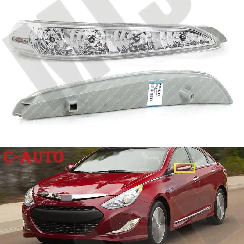 LED Rear View turn signal light Side Mirror Light for Hyundai Sonata 8 2010-2014