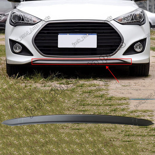 Black Car Front Bumper Lower Trim Molding for HYUNDAI for VELOSTER 2013-2017