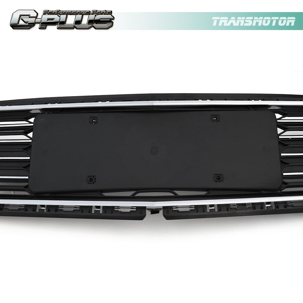 The lower grille of chrome ABS front bumper is suitable for Cruze 2016-2018- v