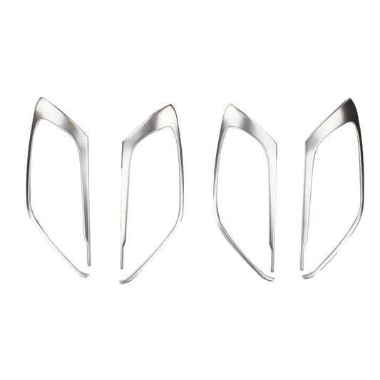 4PCS for Mazda CX-5 2017-2024 Silver Inner Door Handle Lock Frame Trim Kits