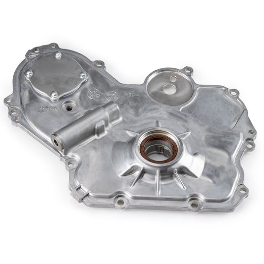 for GMC for Buick for Chevrolet for Pontiac 02-17 Engine Timing Cover w/ Oil Pump 12637040 Q