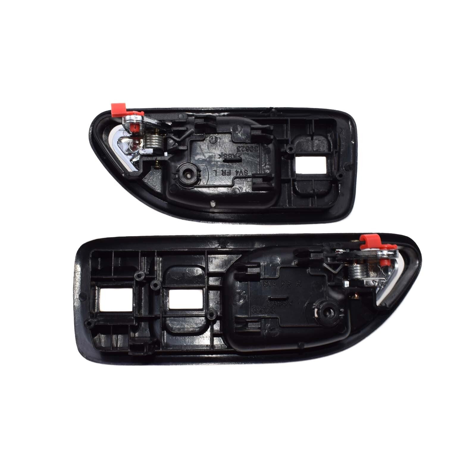 2-piece chrome interior door handle set for front left, suitable for 94-97 for Honda Accord n