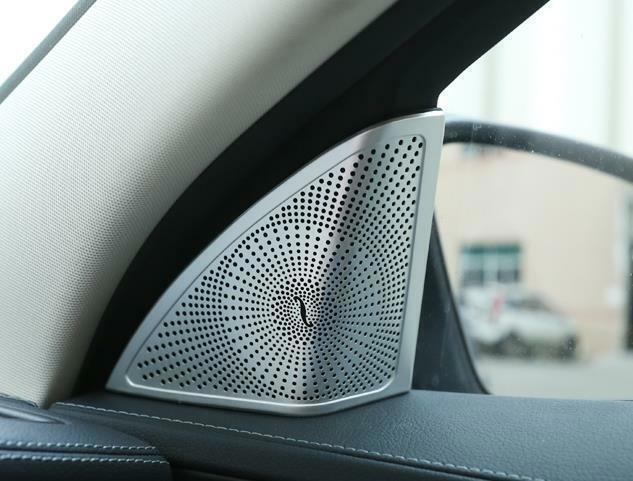 Aluminum Tweeter Speaker Cover Trim Fit For C Class W205 2015-2019 n