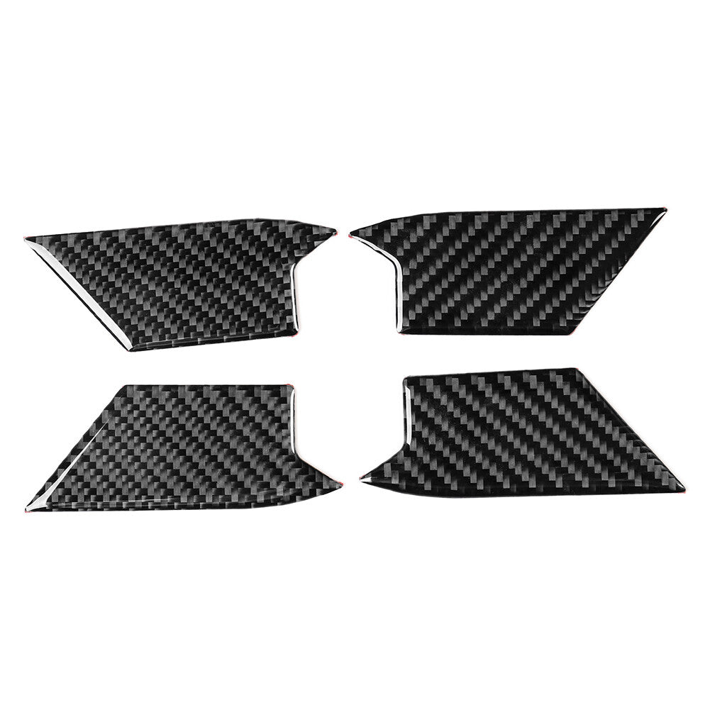 for Volkswagen for Golf 8 MK8 2021-2023 Interior Door Handle Bowl Cover Trim Black