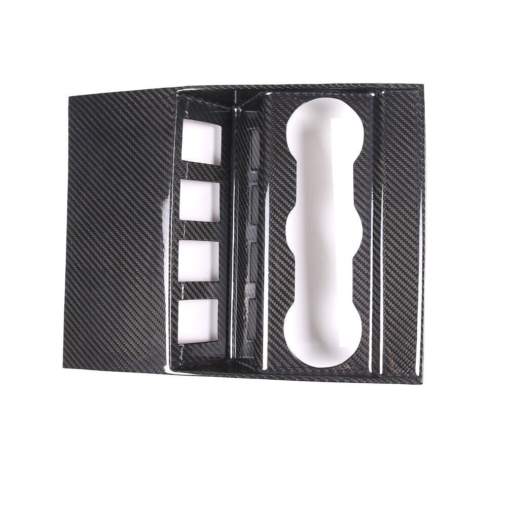 Carbon Fiber Rear Armrest Air Vent Outlet Frame Cover for Defender 2020-2025 B n