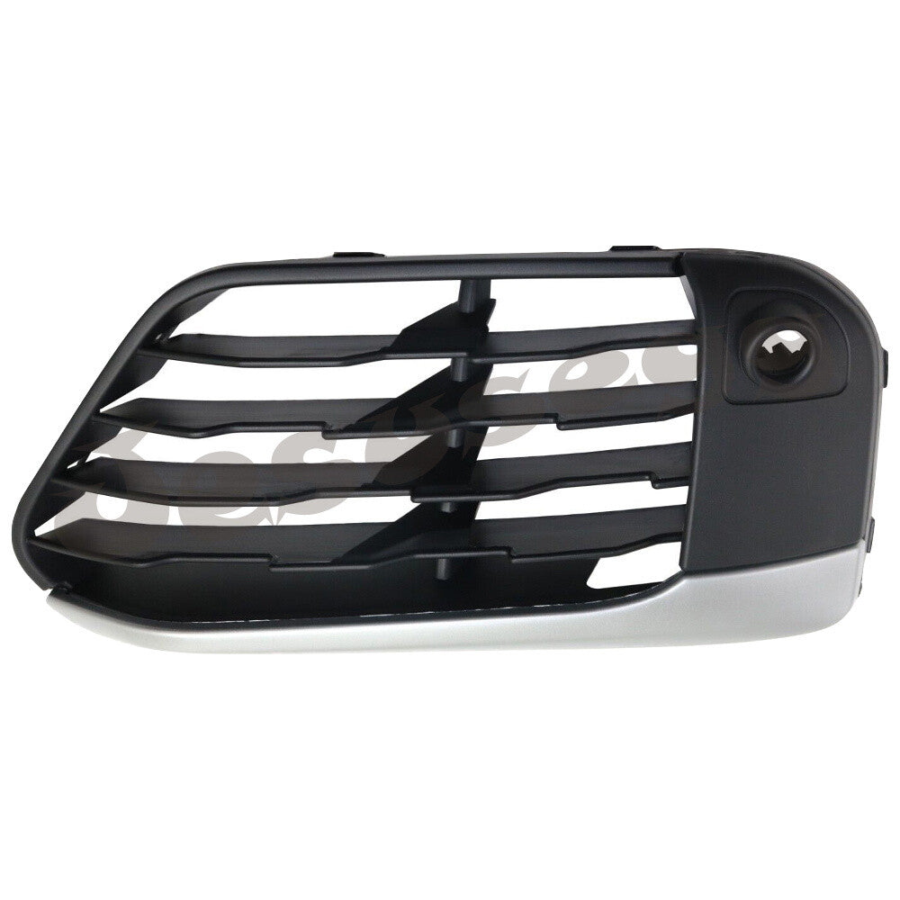 Front Right Bumper Cover Grille for BMW F48 X1 2016 2017 2018 2019 Matte Black