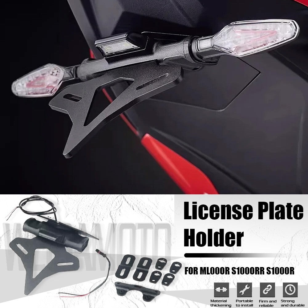 Tail Mount License Plate Holder Rear Bracket for BMW S1000RR S1000R M1000RR