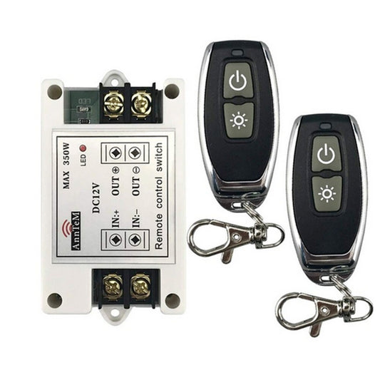 Car Wireless Dual-Remote Control Battery Isolator Switch Disconnect Cut-Off Hot n