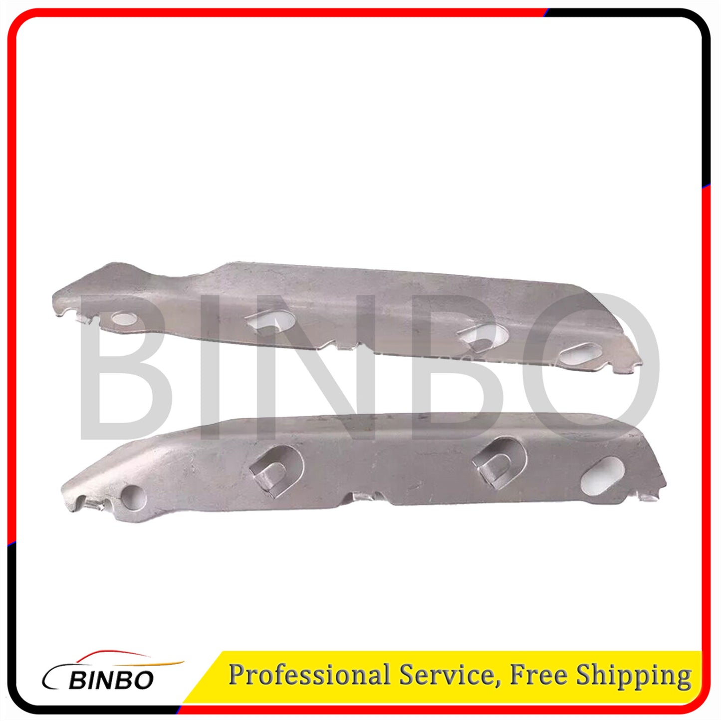 for BMW E90 E91 2006-11 Pair Front Bumper Cover Insert 51117134097 51117134098 Q